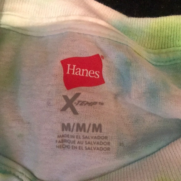 tie dye hanes long sleeve shirt - Picture 2 of 2